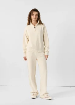 Sweatshirt demi-zippé Naturel Line