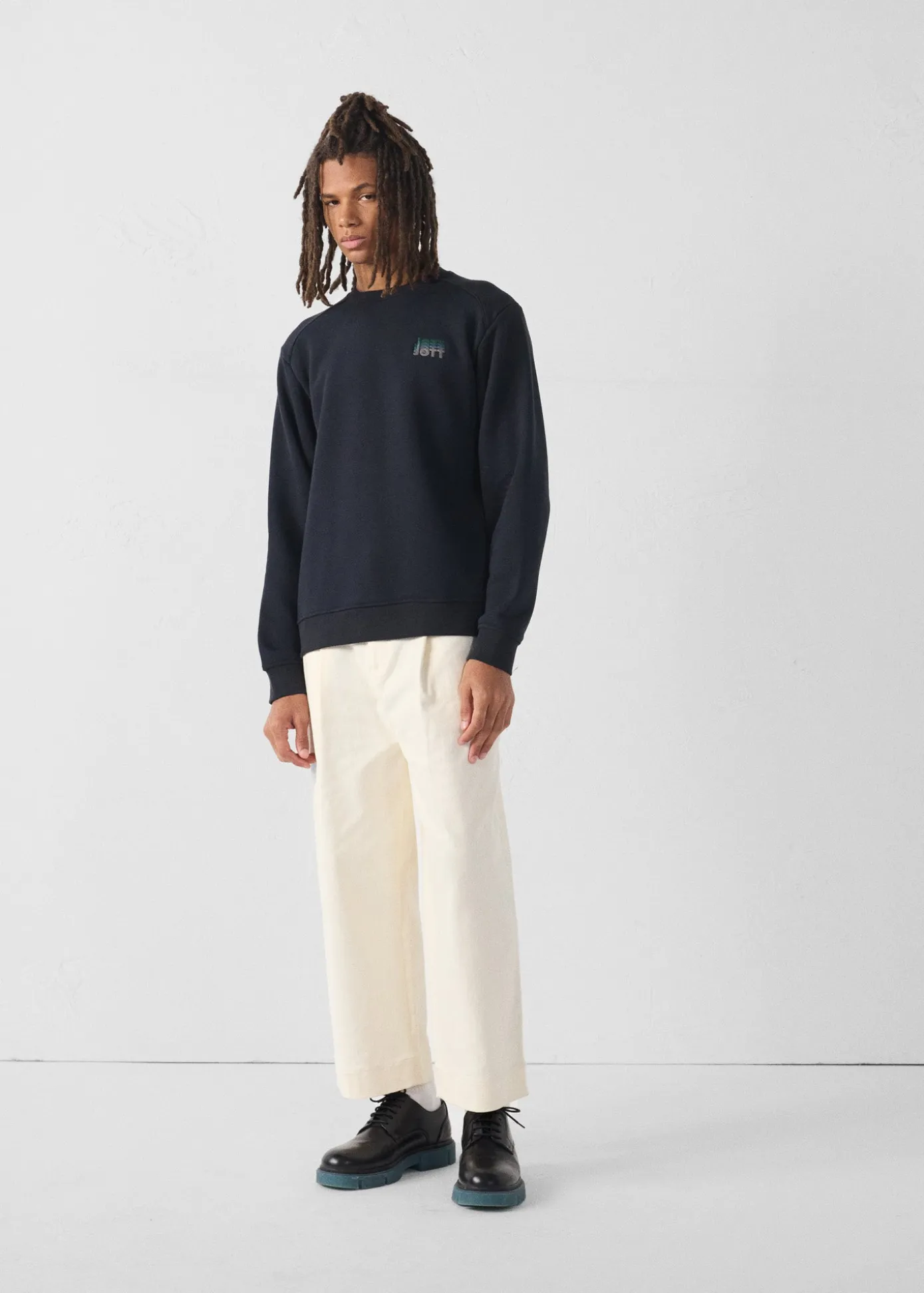 Sweatshirt graphique Noir Jamie gradient