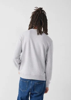 Sweatshirt Gris chine Robin