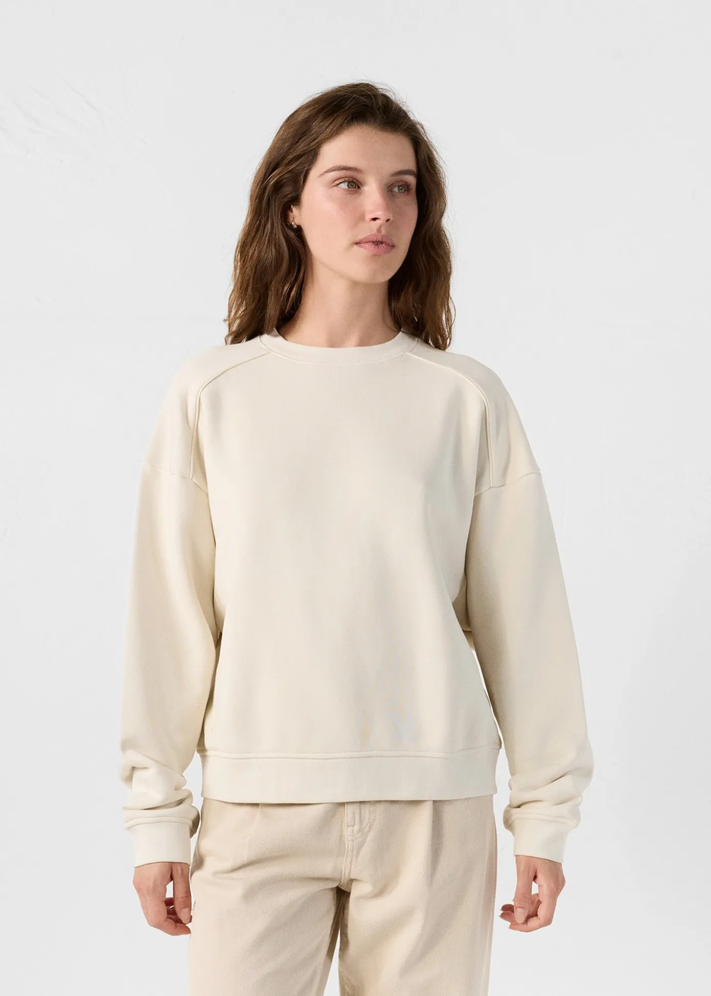 Sweatshirt Naturel Marlene