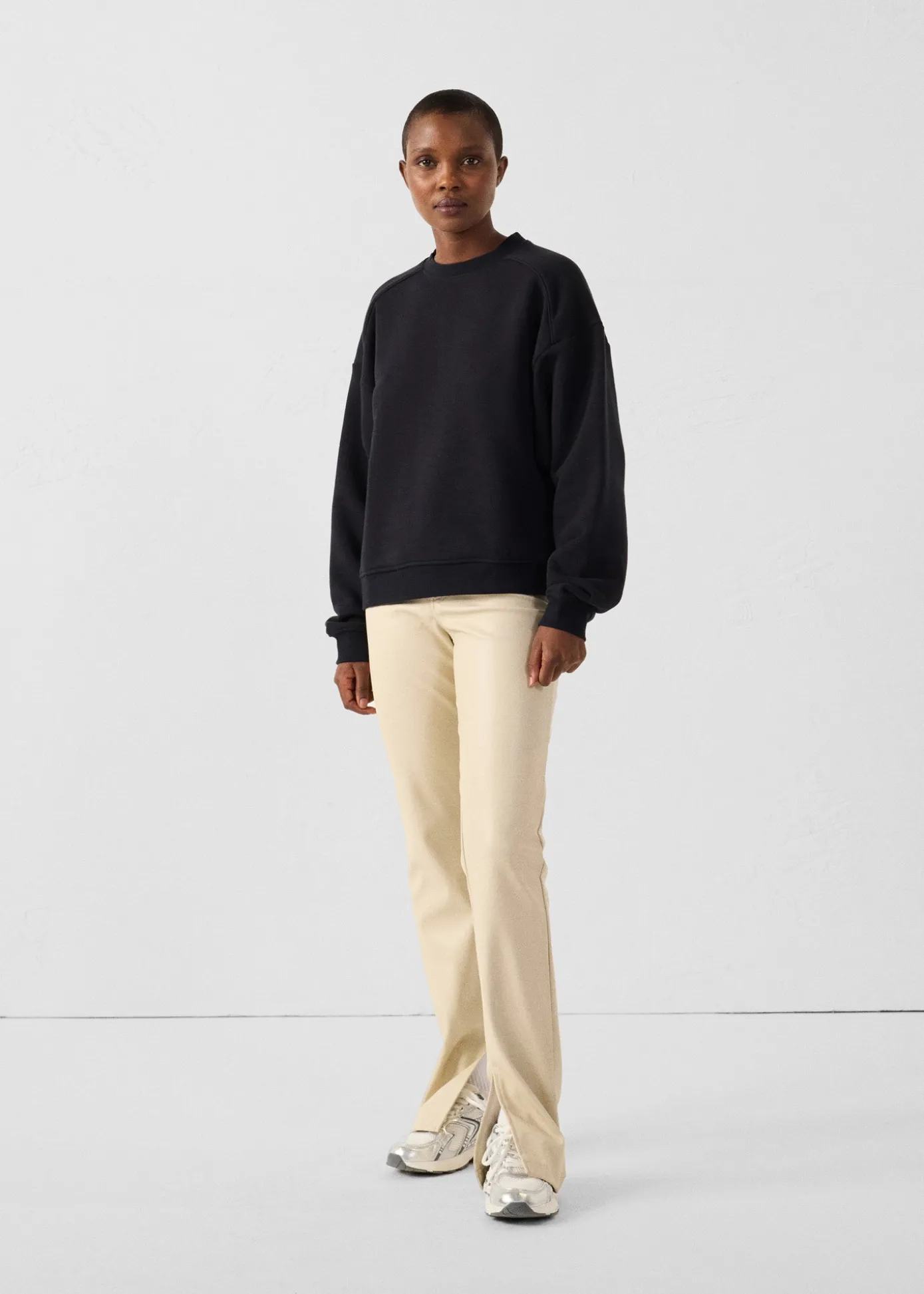 Sweatshirt Noir Marlene