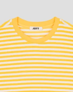 Top éponge Jaune abeille rayé Silica stripe