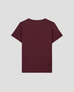 T-Shirt à col rond Cerise noire Lucia