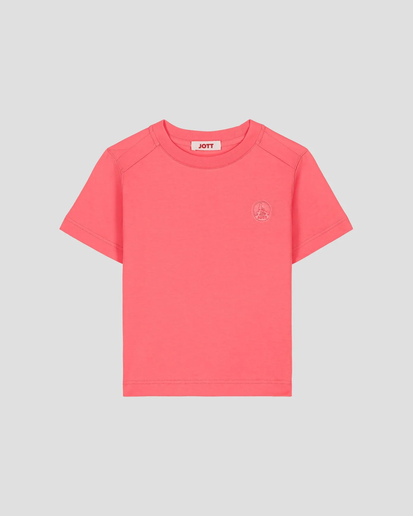 T-shirt col rond enfant en coton Corail Prado