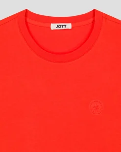 T-shirt à col rond homme en coton Coquelicot Pedro