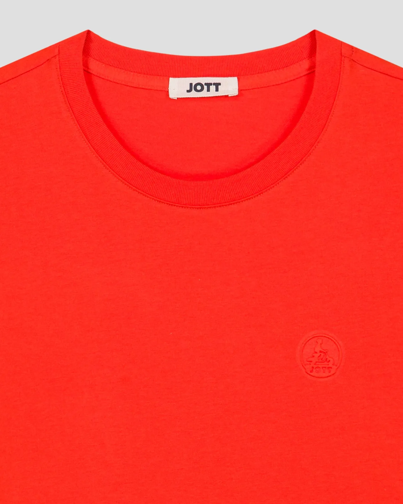 T-shirt à col rond homme en coton Coquelicot Pedro