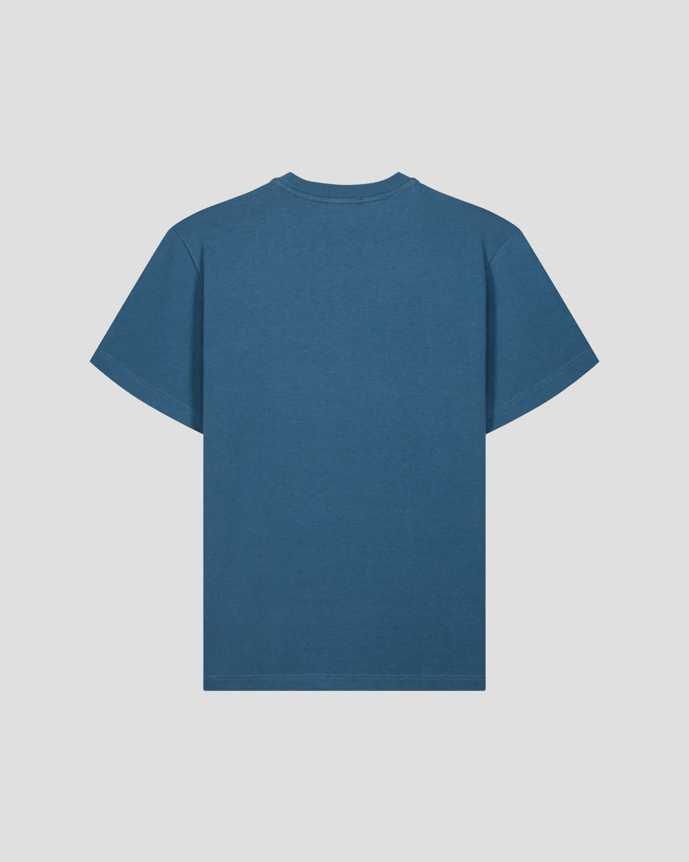 T-Shirt col rond mixte Bleu jeans Andrea