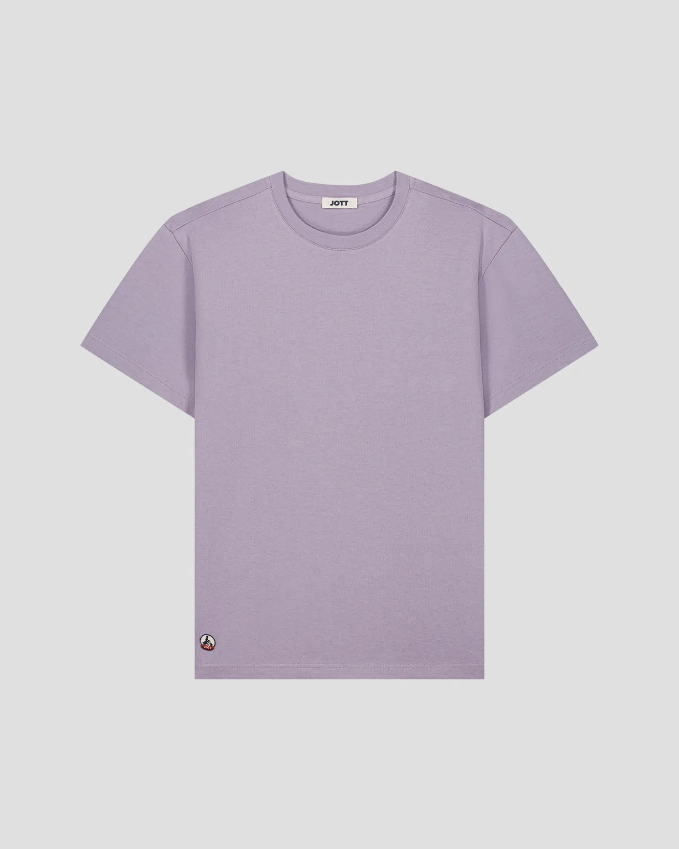 T-Shirt col rond mixte Encens violet Andrea