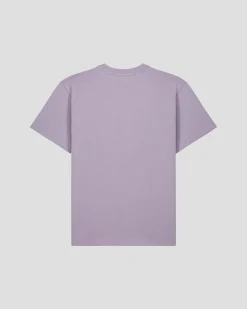 T-Shirt col rond mixte Encens violet Andrea