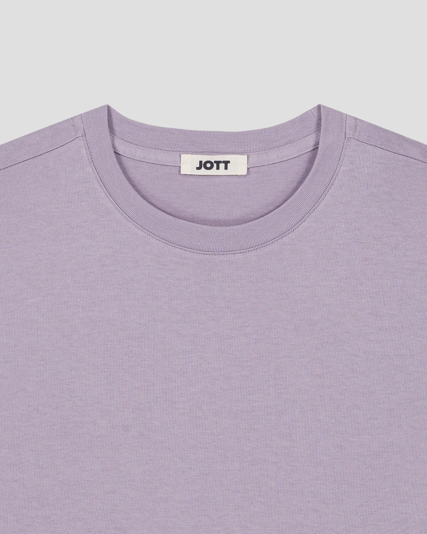 T-Shirt col rond mixte Encens violet Andrea