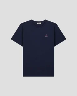 T-shirt col rond mixte Marine Lipe