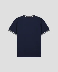 T-shirt col rond mixte Marine Ley