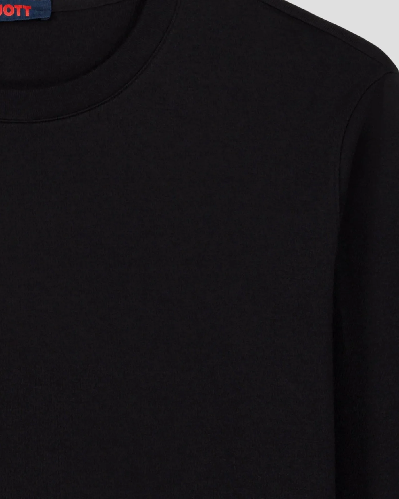 T-Shirt à col rond Noir Emilio