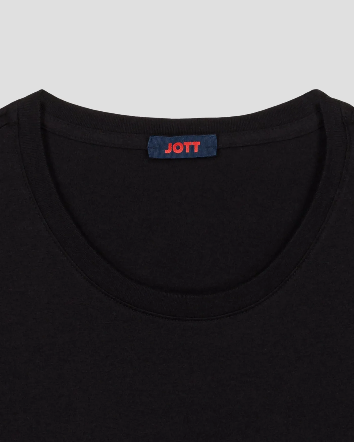 T-Shirt à col rond Noir Lucia