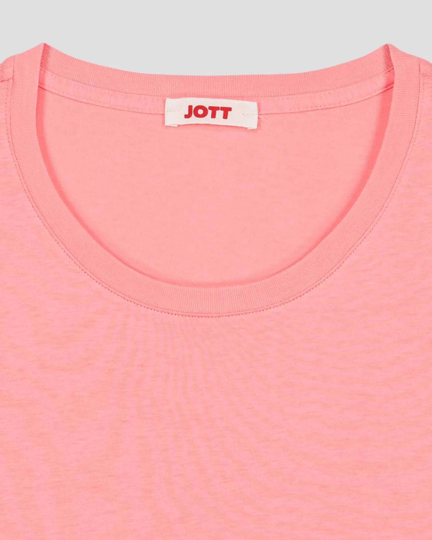 T-Shirt à col rond Vibrant pink Lucia