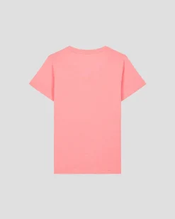 T-Shirt à col rond Vibrant pink Lucia