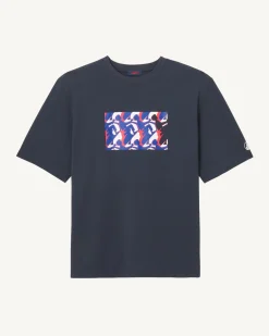 T-shirt en coton biologique Marine Leo