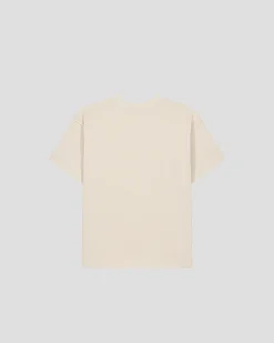 T-shirt enfant col rond imprimé Naturel Mattia