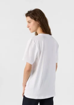 T-Shirt graphique Blanc Lone gradient