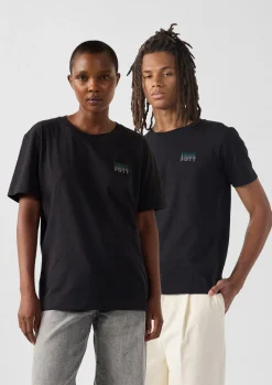 T-Shirt graphique Noir Lone gradient