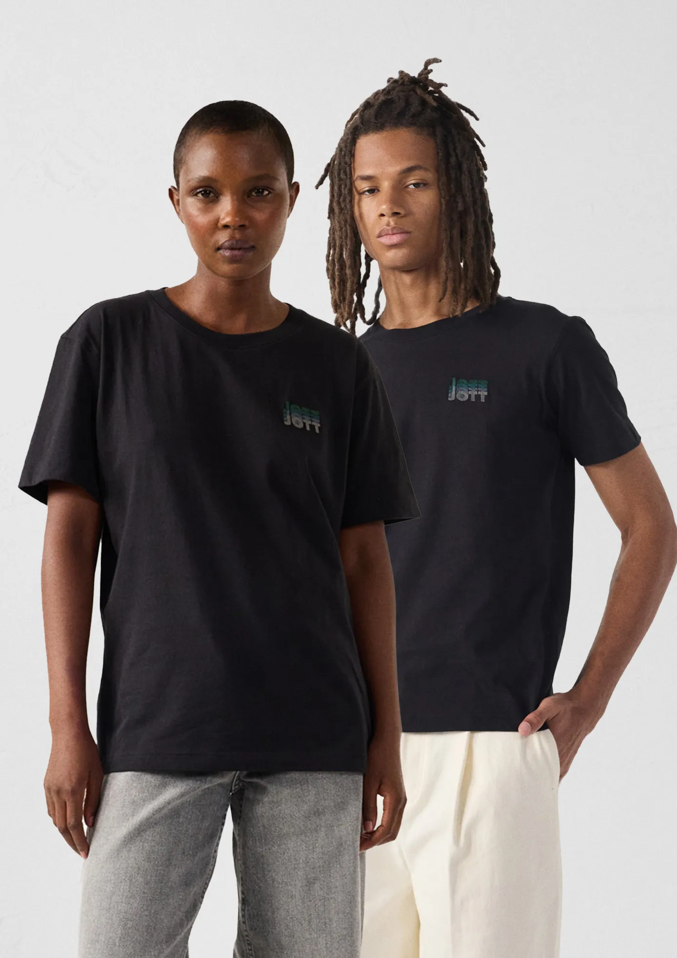 T-Shirt graphique Noir Lone gradient
