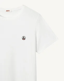 T-shirt homme en coton biologique Blanc Pietro