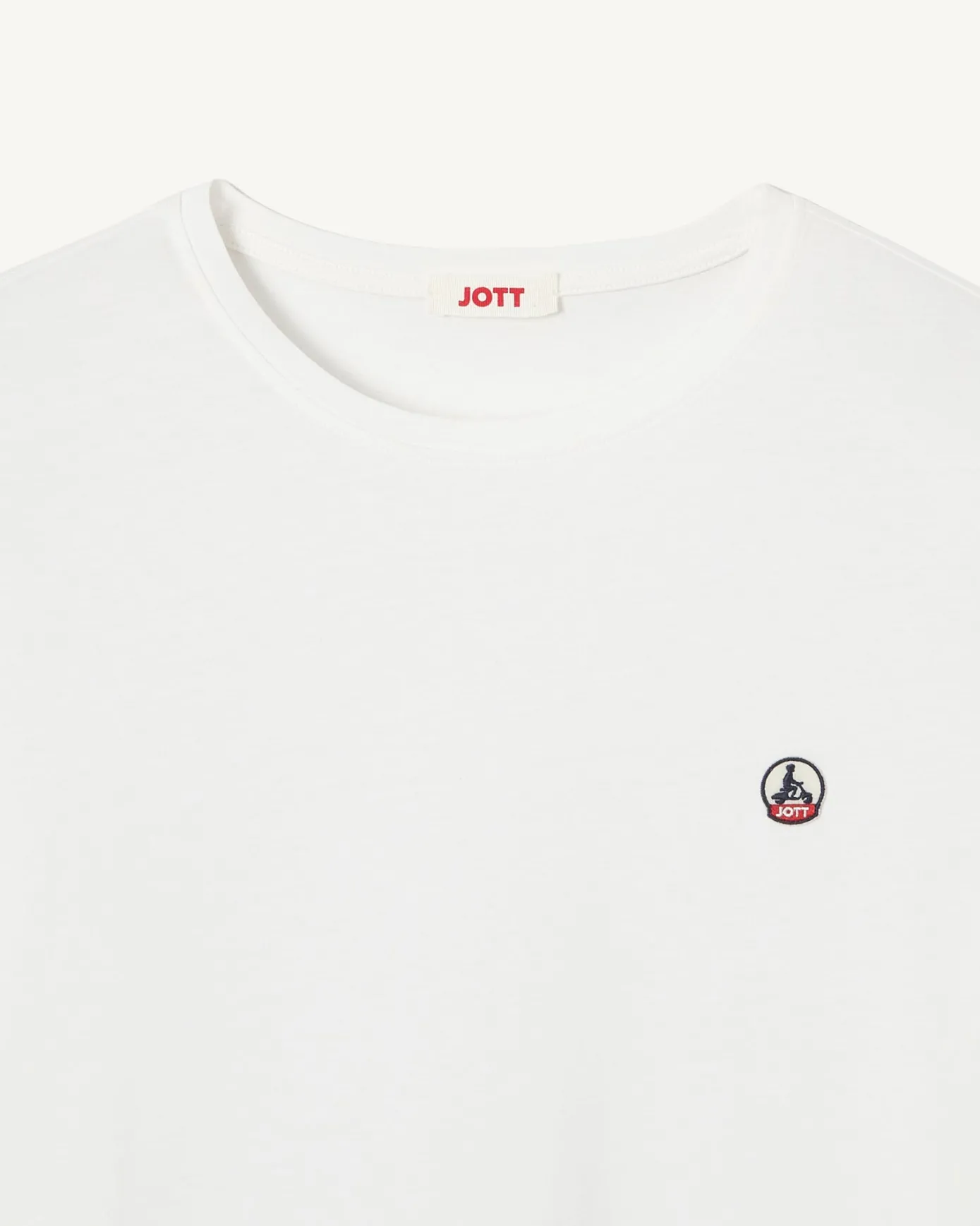 T-shirt homme en coton biologique Blanc Pietro