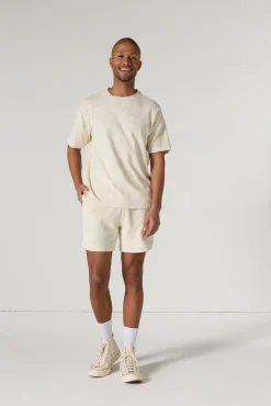 T-shirt éponge col rond Naturel Reef
