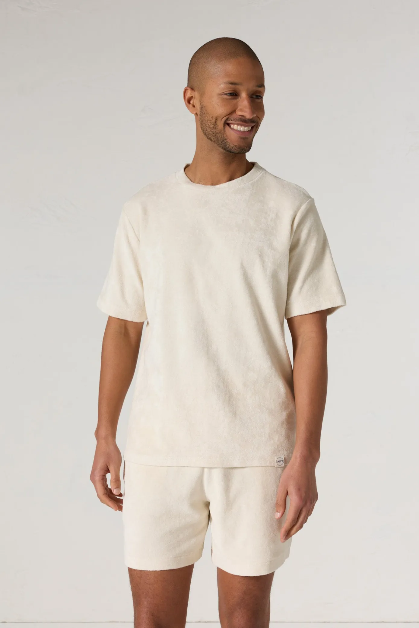 T-shirt éponge col rond Naturel Reef