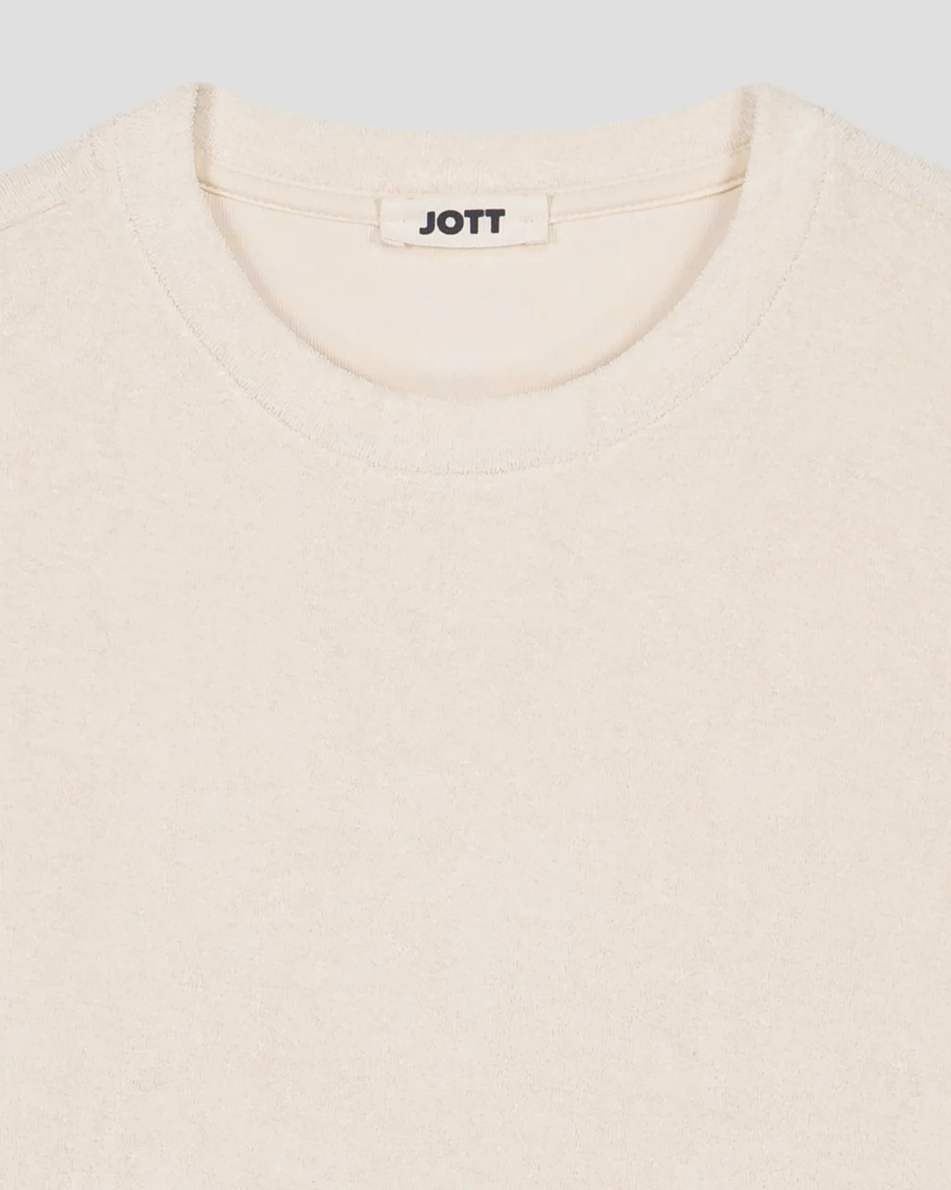 T-shirt éponge col rond Naturel Reef