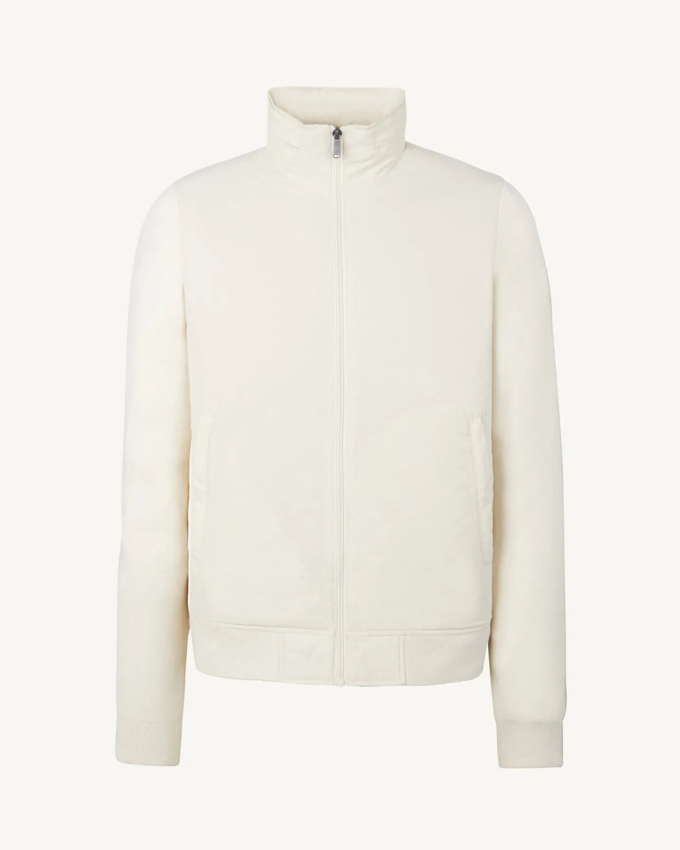 Veste à capuche bi-matière Argile Bardenas