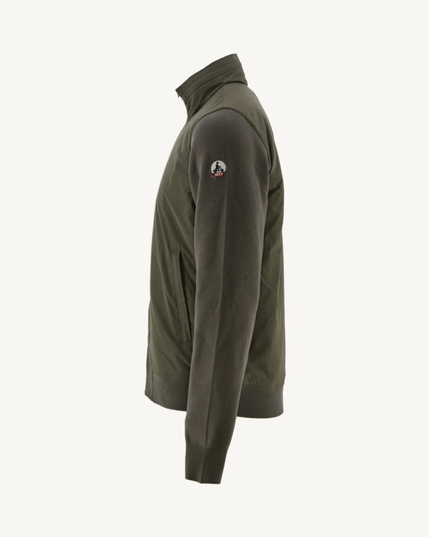 Veste à capuche bi-matière Army Bardenas