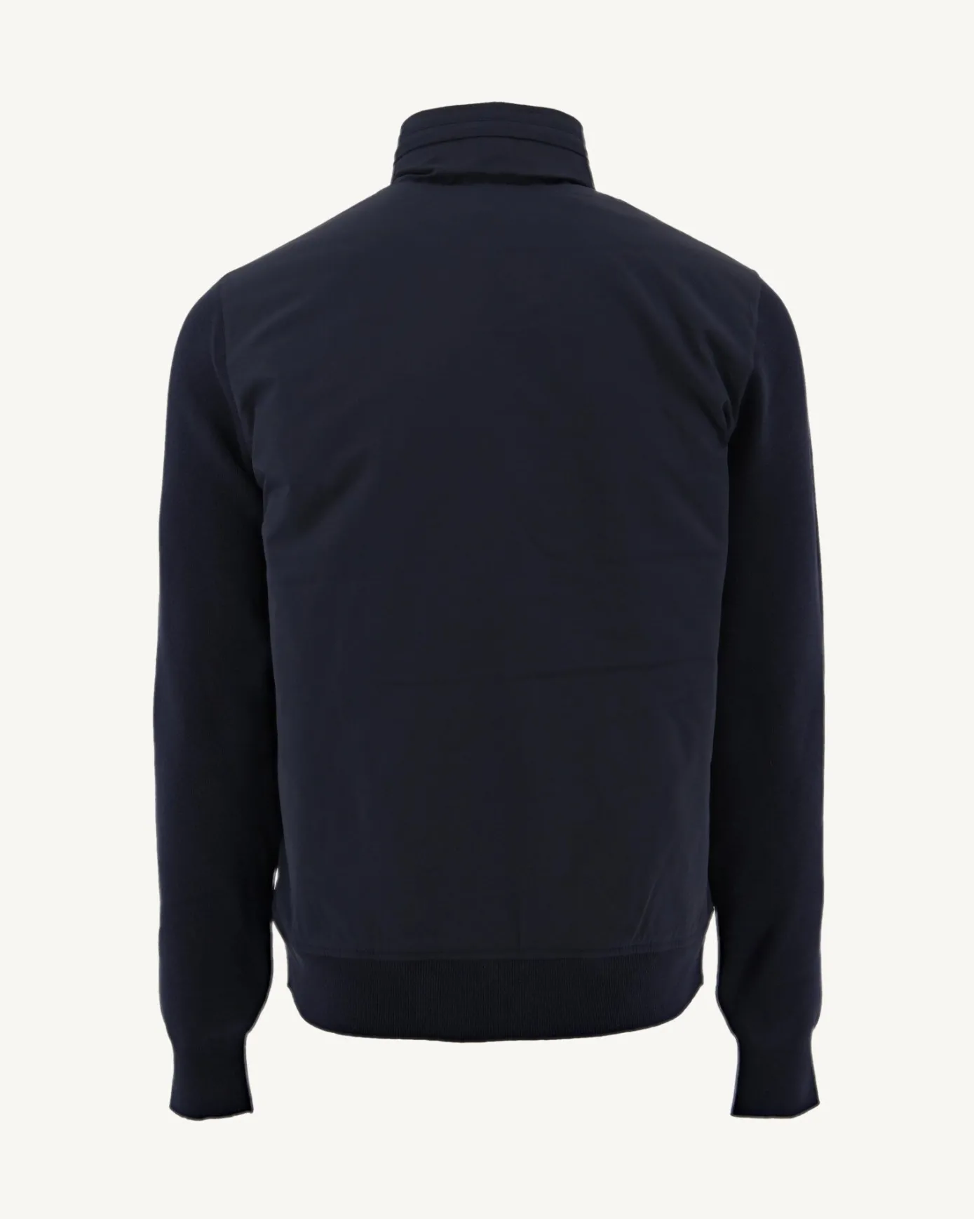 Veste à capuche bi-matière Marine Bardenas