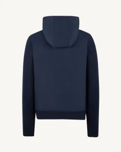 Veste à capuche bi-matière Marine Bardenas
