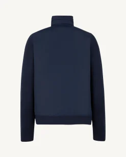 Veste à capuche bi-matière  Marine Bardenas