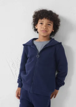 Veste enfant zippée à capuche Marine Arie