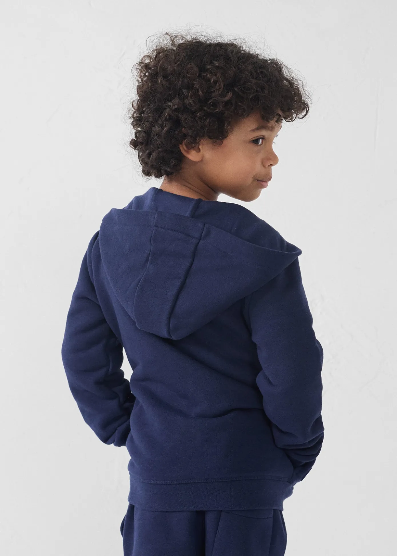 Veste enfant zippée à capuche Marine Arie
