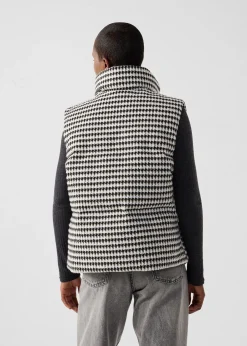 Veste Grand Froid puffer sans manches Naturel/noir Atsuma multico