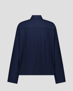 Veste légère col chemise Marine Guy