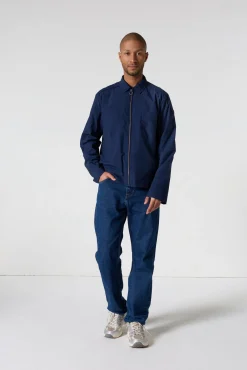 Veste légère col chemise Marine Guy