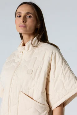 Veste manches 3/4 Vanille sucrée Dita