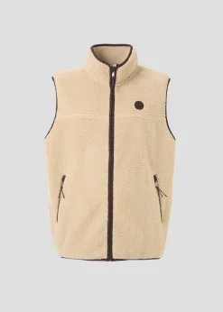 Veste polaire sans manches Beige doux Tobias