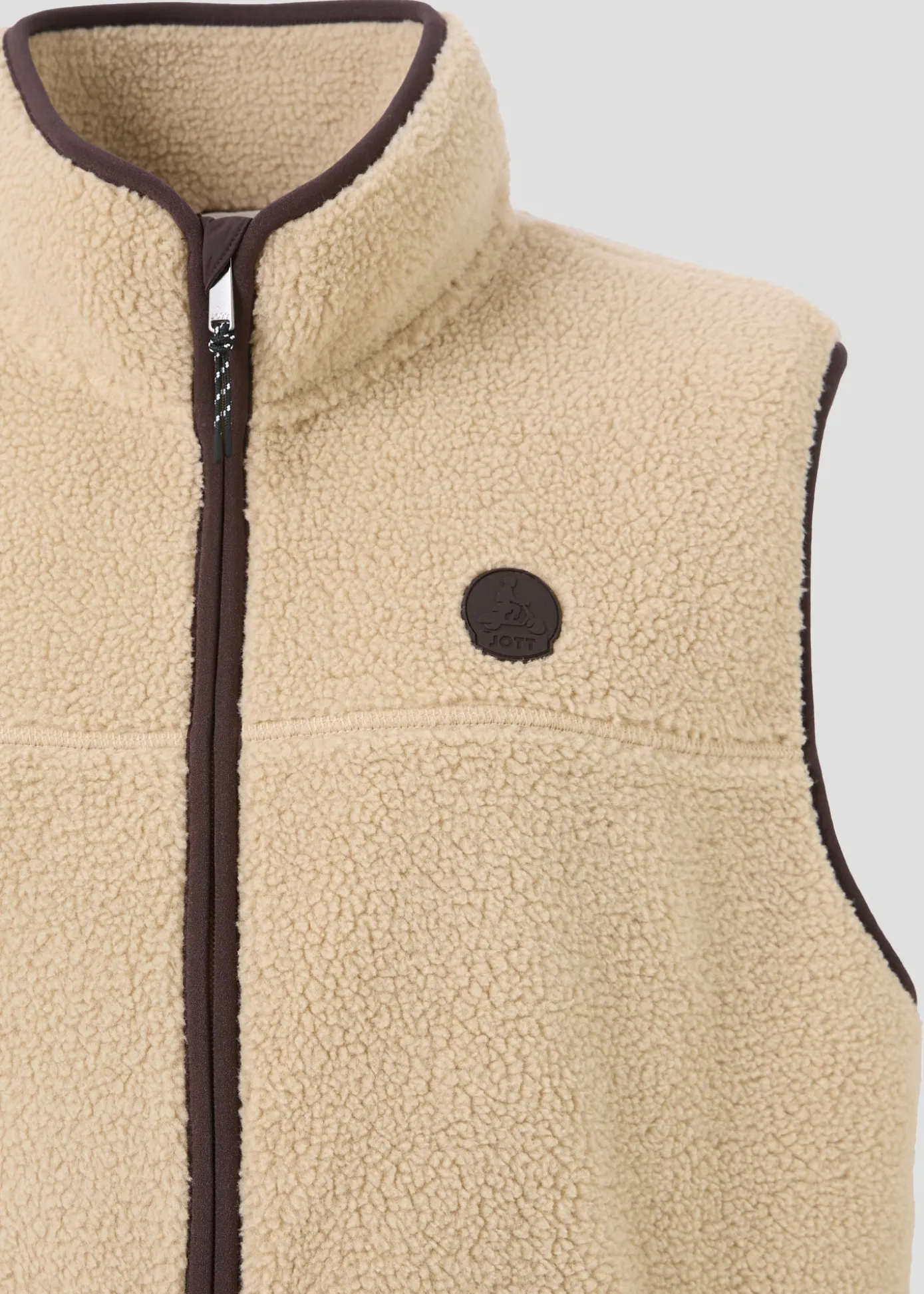 Veste polaire sans manches Beige doux Tobias