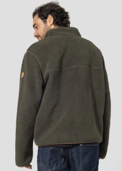 Veste polaire zippée Army foncé Raphy