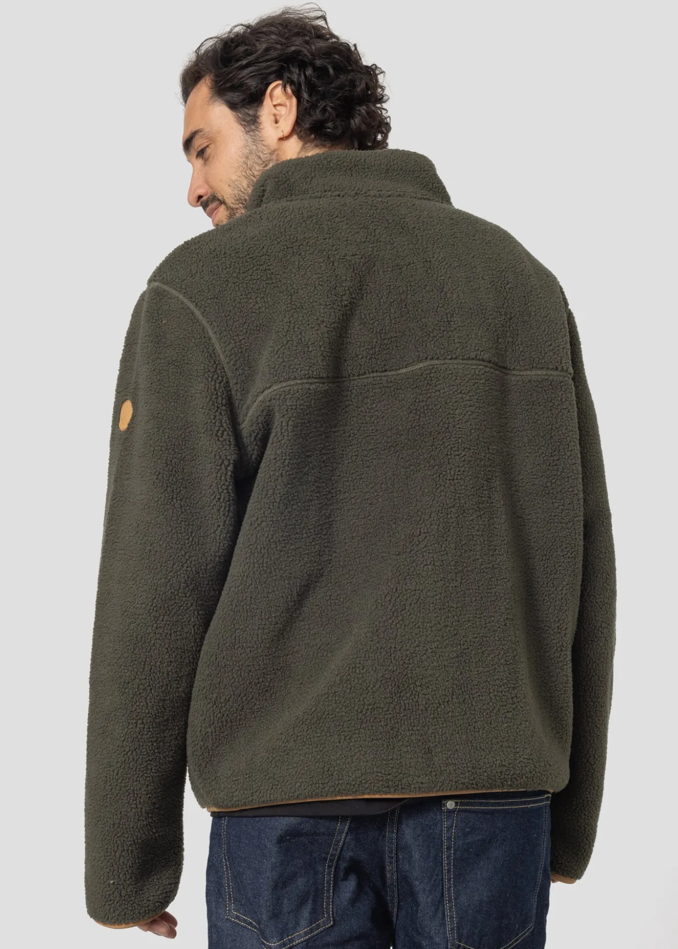 Veste polaire zippée Army foncé Raphy