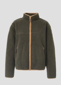 Veste polaire zippée Army foncé Raphy