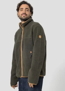 Veste polaire zippée Army foncé Raphy