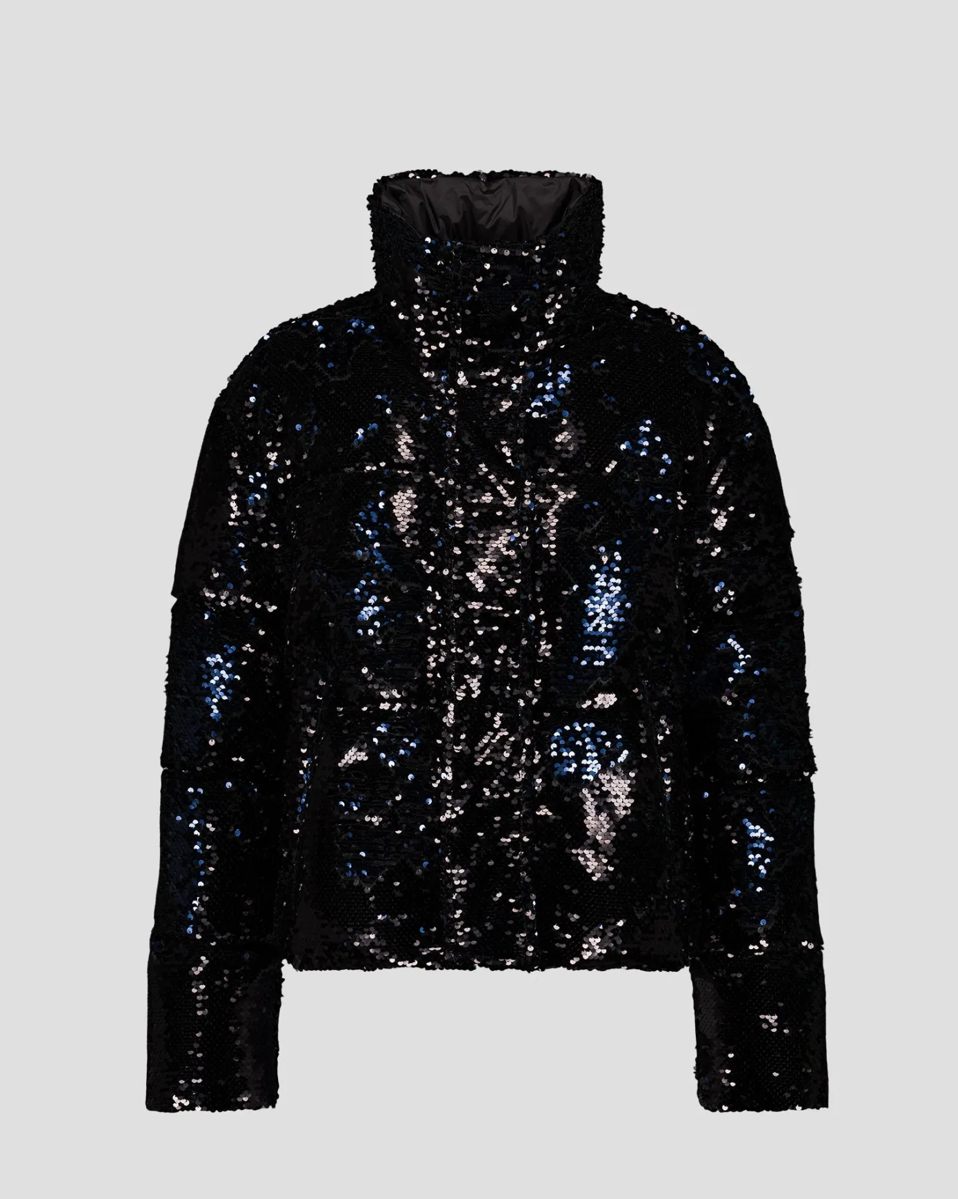 Veste à sequins Noir/marine Isadora