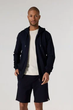 Veste zippée à capuche Marine Edgar