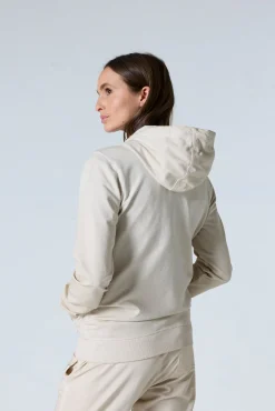 Veste zippée à capuche Naturel Sima